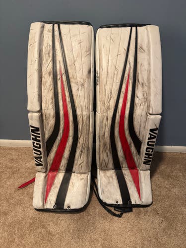 35+2" Vaughn Ventus SLR Pro Goalie Leg Pads Pro Stock (Used)
