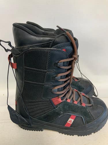 Used K2 RANGE Mens Snowboard Boots Black Senior 10.5 11823-S000033986