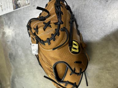 Used Wilson BB/SB Catchers RH Throw Brown 34" 11605-S000206047