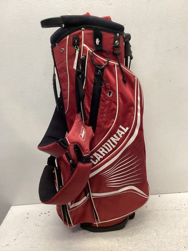 Used Wilson STANDFORD Mens Stand Bag Red 11443-S000197302