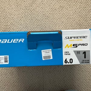 2024 Bauer Supreme M5 Pro Hockey Skates Regular Width 6 (Used)