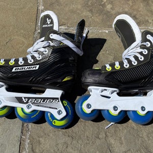 Bauer XR Inline Hockey Skates Junior Size 2.0