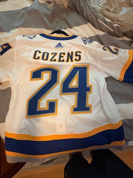 White Size 56 Adult Unisex Adidas Buffalo Sabres Dylan Cozens Jersey