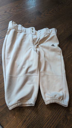 Gray Men's Medium Youth Adidas Game Pants (Used)