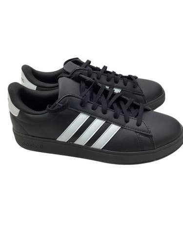 Used Adidas BLACK/WHITE SHOES Running/X-Train Shoes M 11347-S000254743