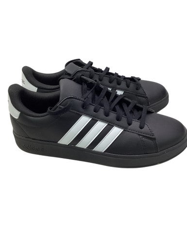 Used Adidas BLACK/WHITE SHOES Running/X-Train Shoes M 11347-S000254743