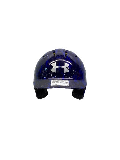 Used Under Armour 5 7/8 - 6 3/4 DIGITAL BLUE Batting Helmet No Mask Royal Blue XS/S 11347-S000254716