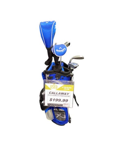 Used Callaway XJ-2 6 CLUB 8-10YO Jr Club Set RH 7 Piece 11347-S000254715