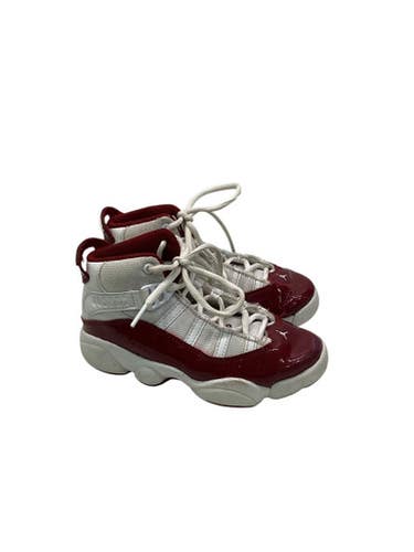 Used Jordan Basketball Shoes Y Maroon And White Youth 12.0 11347-S000254712