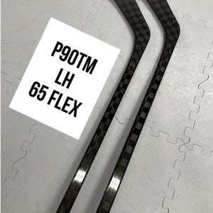Senior(2x)Left P90TM 65 Flex 66” ProBlackStock™ Unbranded Blackouts Pro Stock Nexus Hockey Sticks