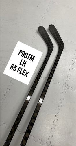 Senior(2x)Left P90TM 65 Flex 66” ProBlackStock™ Unbranded Blackouts Pro Stock Nexus Hockey Sticks