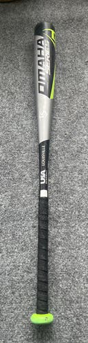 Louisville Slugger Omaha Alloy USABat Certified Bat (-10) 22 oz 32" (Used)