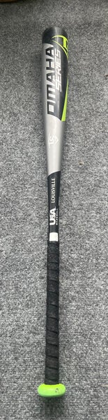 Louisville Slugger Omaha Alloy USABat Certified Bat (-10) 22 oz 32" (Used)
