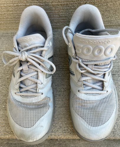 Gray Men's Size M 9.0 (W 10.0) Adult New Balance Shoes (Used)