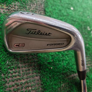 Titleist 716 CB Forged Individual 5 Iron Steel Shaft Stiff Flex XP 105 S300