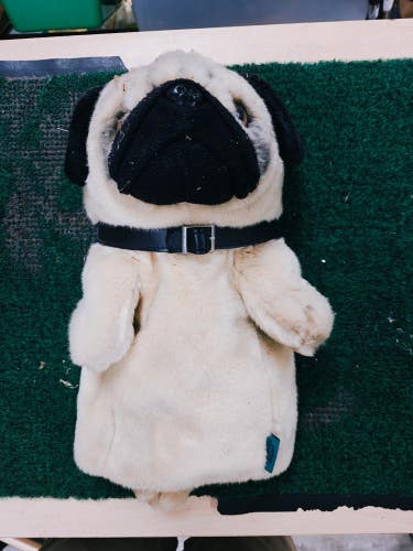 Hokushin Pug dog Golf Driver  head cover