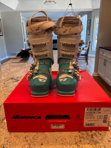 Kid's Nordica All Mountain SpeedMachine J4 Ski Boots 23.5
