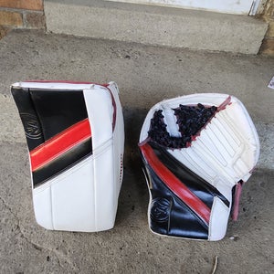 Int. Warrior Ritual G4 Goalie Glove and Blocker