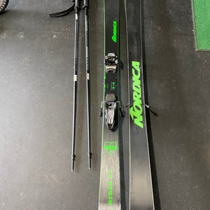 2021 Powder 177 cm Nordica Soul Rider Skis With Bindings Max Din 13 (New)