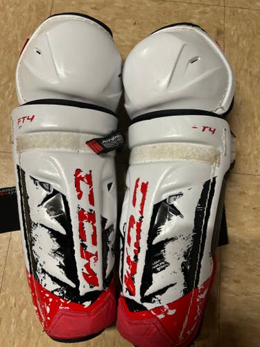 Junior CCM Jetspeed FT4 pro 12" Shin Pads (Used)