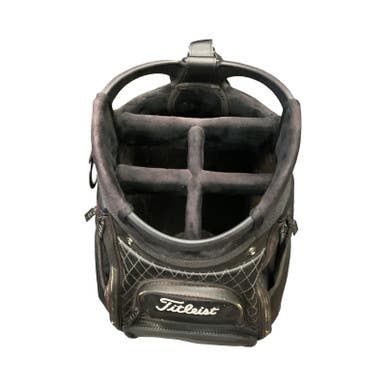 Used Title Mens Stand Bag Black 11859-S000025077