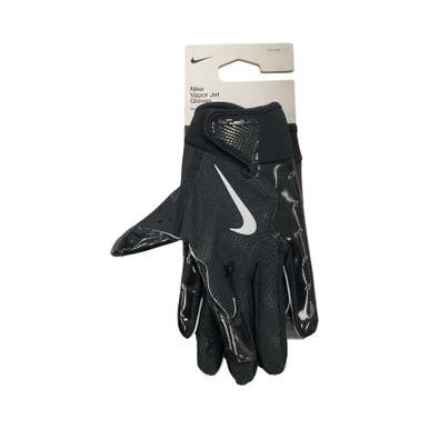 Used NIKE VAPOR JET GLOVES FB Gloves Black SM 11859-S000025080