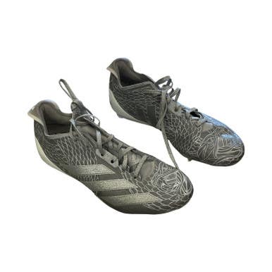 Used Adidas Adult FB Cleats Grey Senior 9 11859-S000025061