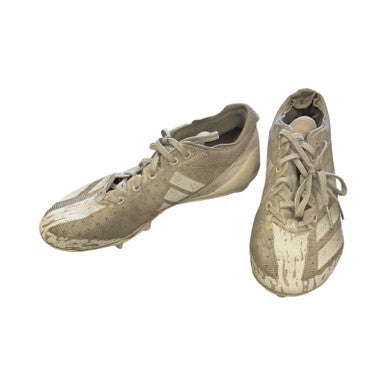 Used Adidas Adult FB Cleats White Senior 8.5 11859-S000025062