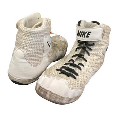 Used Nike Wrestling Shoes White Youth 08.5 11859-S000025054
