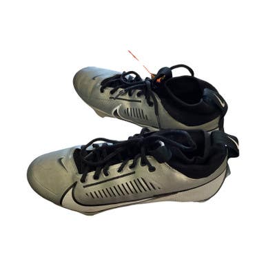 Used Nike Adult FB Cleats Grey Senior 8 11859-S000025053