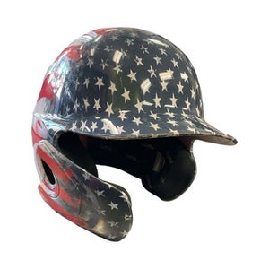 Used Adidas ADIDAS HELMET Batting Helmet No Mask Red And Navy Blue MD 11859-S000025043