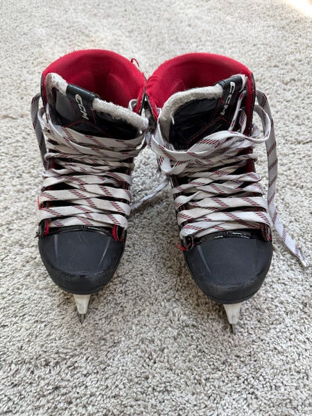 CCM EFLEX 6.5 Hockey Goalie Skates Regular Width Size 4 (Used)