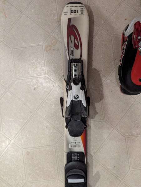Rossignol 100 cm All Mountain Edge Skis With Bindings (Used)