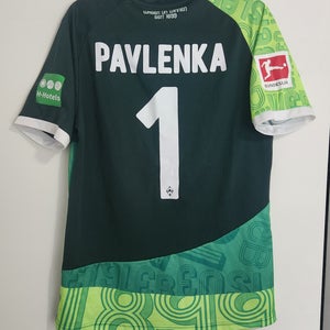 #1 Jiri Pavlenka Werder Bremen L 120th Anniversary Kit (2019)