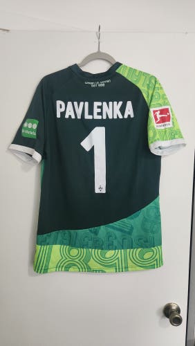 #1 Jiri Pavlenka Werder Bremen L 120th Anniversary Kit (2019)