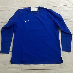 Nike Men's Dri-FIT Lightweight Player Pullover Blue Size Small FD4291-449