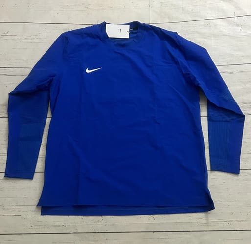 Nike Men's Dri-FIT Lightweight Player Pullover Blue Size Small FD4291-449