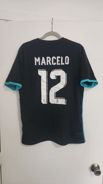 12 Marcelo Real Madrid 17/18 Away | SidelineSwap | Buy and Sell on