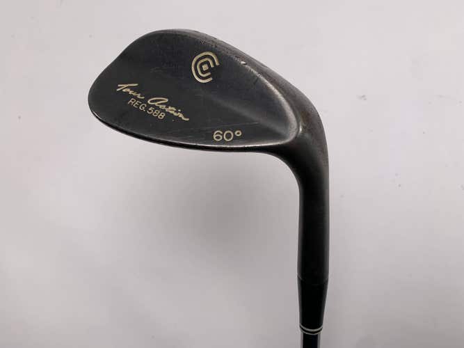 Cleveland 588 Black Melonite Lob Wedge LW 60* Dynamic Gold Wedge Steel Mens RH