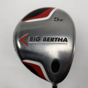 Callaway Big Bertha 2007 5 Fairway Wood 18* Fujikura E Fit-On 370 Stiff RH