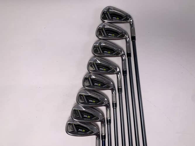 TaylorMade M2 Iron Set 4-PW+GW REAX 65g Regular Graphite Mens RH