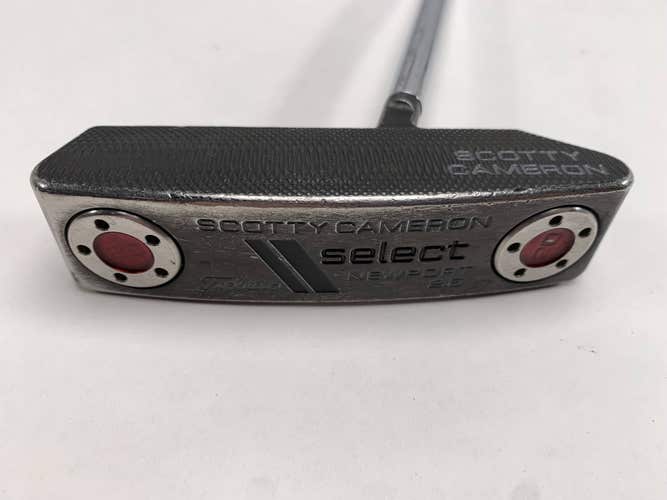 Scotty Cameron Select Newport 2.6 Black Putter 34" Mens RH