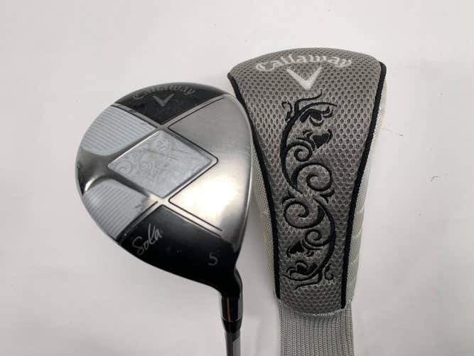 Callaway Solaire 2014 5 Fairway Wood 18* 55g Ladies Graphite Womens RH HC