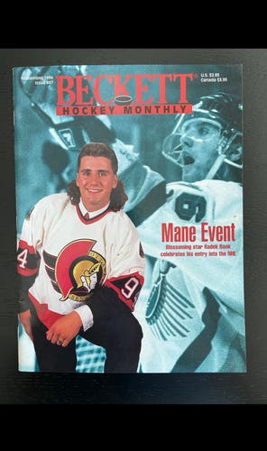 Vintage Beckett Hockey Monthly