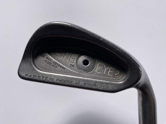 Ping Eye 2 Single 2 Iron Black Dot Karsten ZZ-Lite Regular Steel Mens RH
