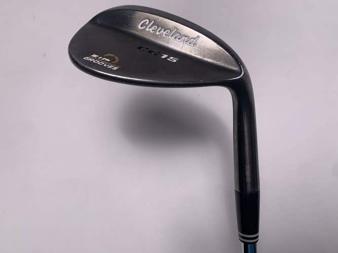 Cleveland CG15 Black Pearl Gap Wedge GW 52* 10 Traction Wedge Steel Mens RH