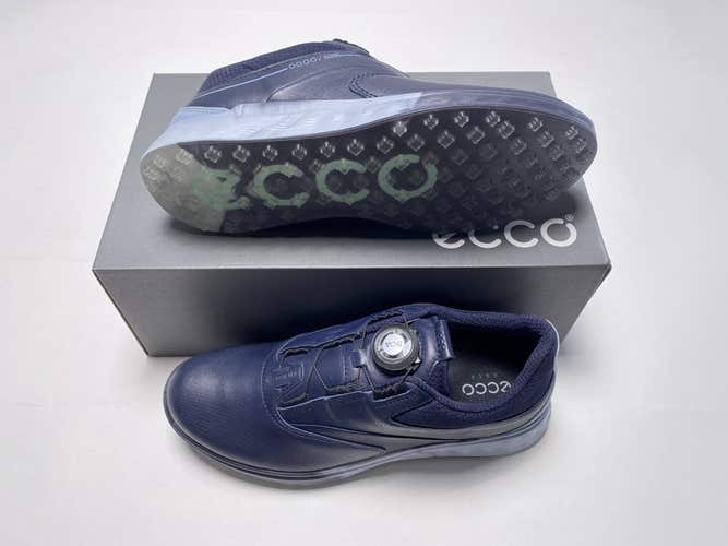 ECCO Golf S-Three Golf Shoes Night Sky Navy Blue Women's SZ 7 (102973 01303)