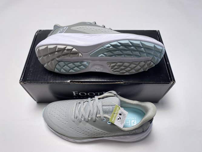 FootJoy FJ Flex XP Golf Shoes Gray White Women's SZ 8 (95424)