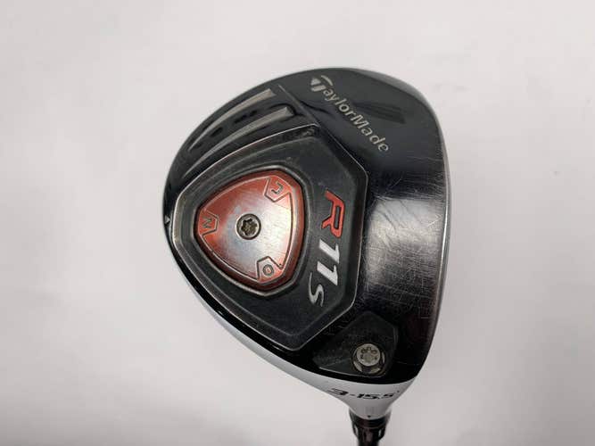 TaylorMade R11s 3 Fairway Wood 15.5* Aldila RIP Phenom Stiff Graphite Mens RH