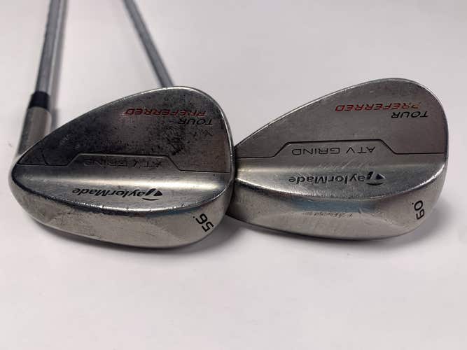 TaylorMade Tour Preferred ATV Grind 2014 Wedge Set 56* | 60* KBS Tour-V Mens RH